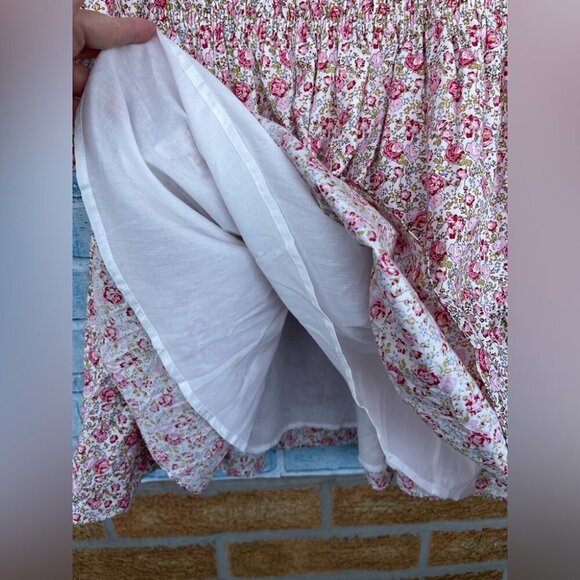 HYACINTH HOUSE Pink and Red FloralMaddie Mini Dress size medium - Picture 9 of 16